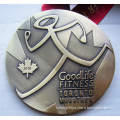 2010 Toronto Souvenir Custom Half Marathon Medal Sport Fitness Gold Medal 3D Relief Medals with Neck Lanyard (lzy-20135846230)